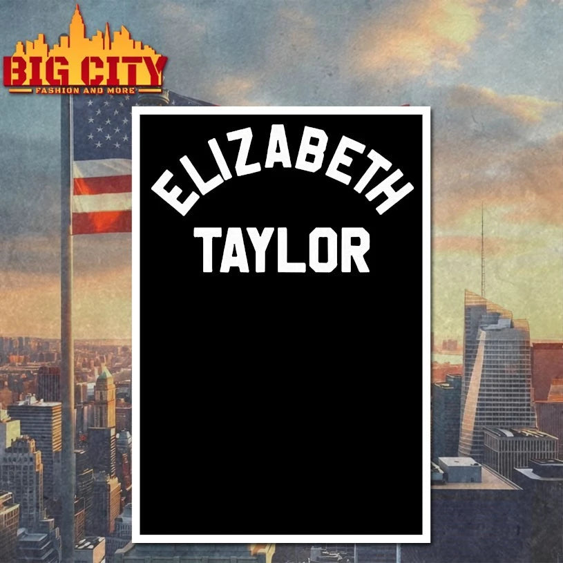 Elizabeth Taylor Showgirl Text shirt