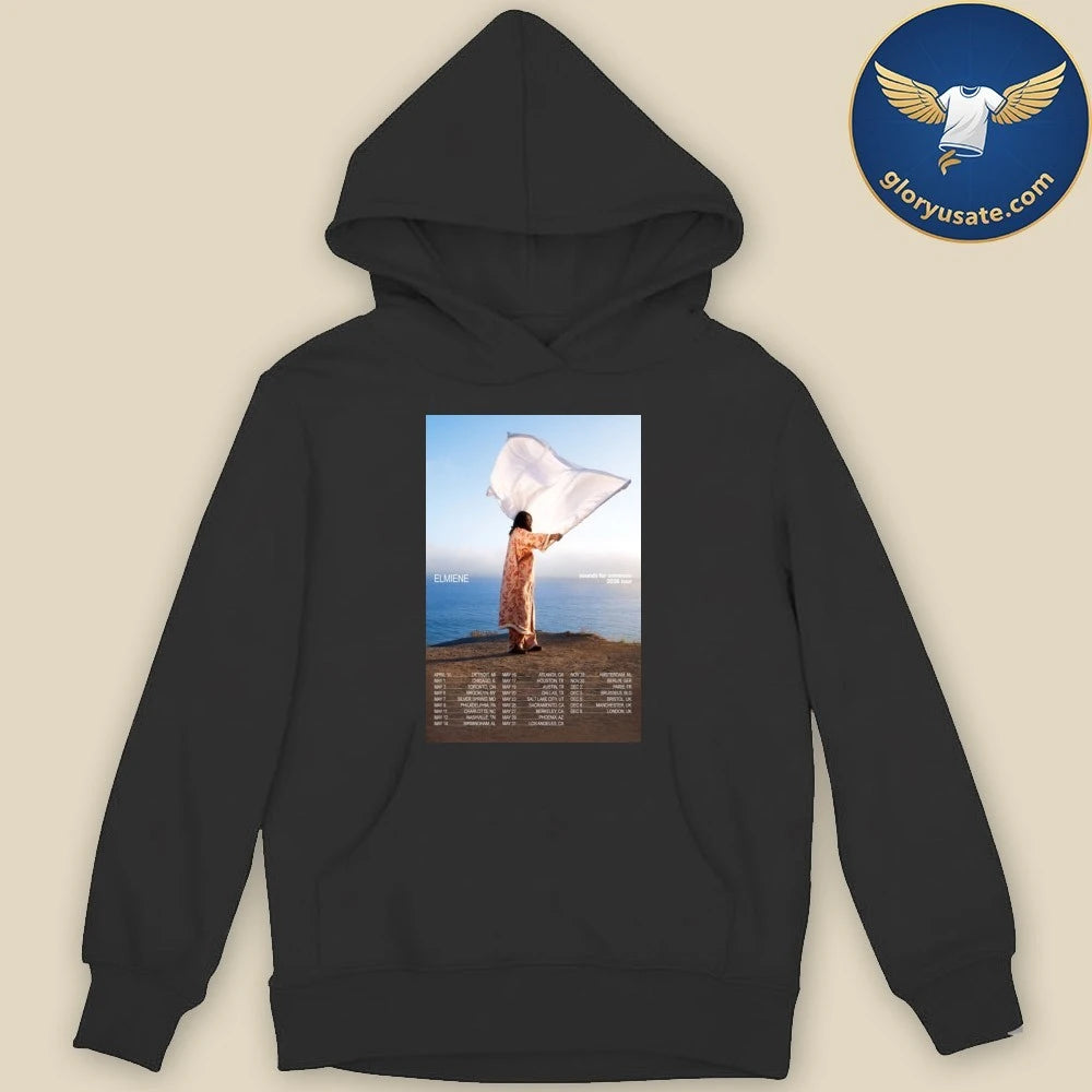 Elmiene Tour UKEU 2026 Poster Shirt