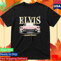Elvis American Pink Car Shirt