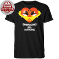 Embracing All Nations unity and peace Shirts