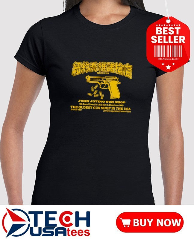 Emily Ratajkowski New York John Jovino Gun Shop shirt