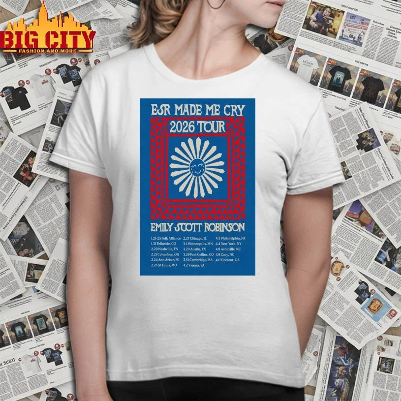 Emily Scott Robinson Tour 2026 Poster Shirt