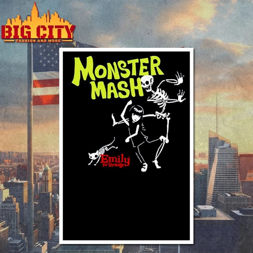 Emily The Strange Green Monster Mash Event Shirt