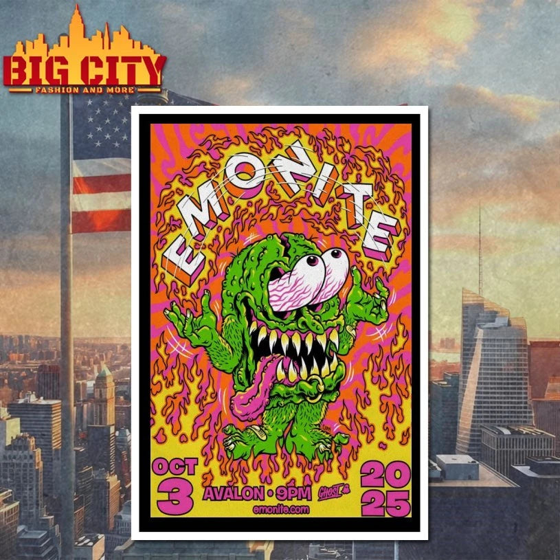 Emo Nite 10.3.2025 HQ Nightclub In Sudbury Canada Poster shirt