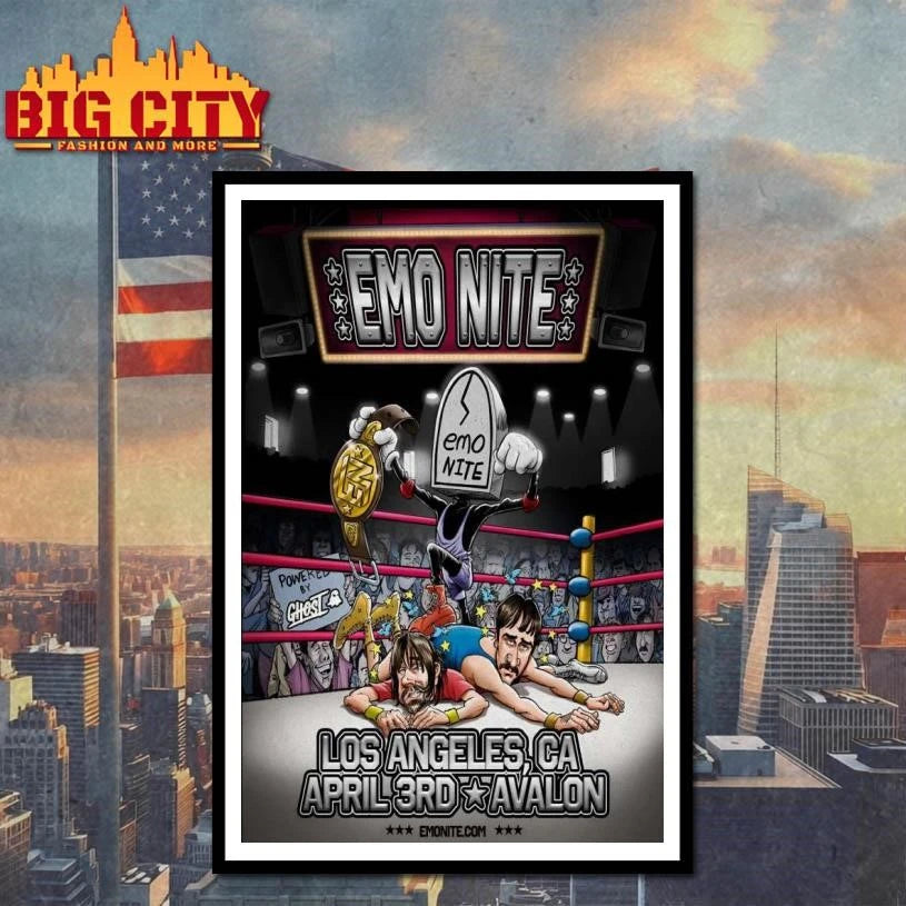 Emo Nite In Los Angeles CA On Apr 3 2026 Poster Shirt