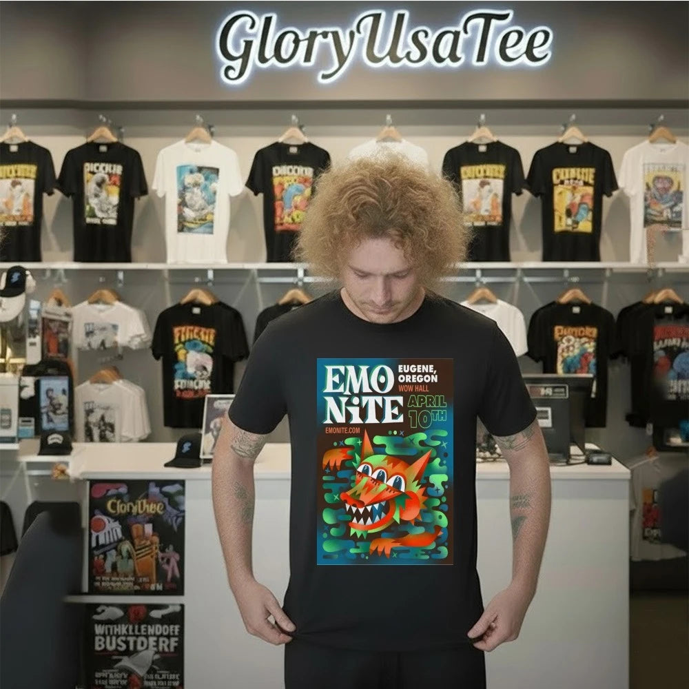 Emo Nite Tour Eugene OR On Apr 10 2026 Poster Shirt