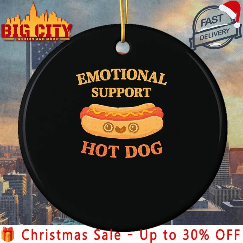 Emotional Support Hot Dog 2025 shirt