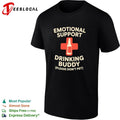Emotional support drinking buddy vintage shirt