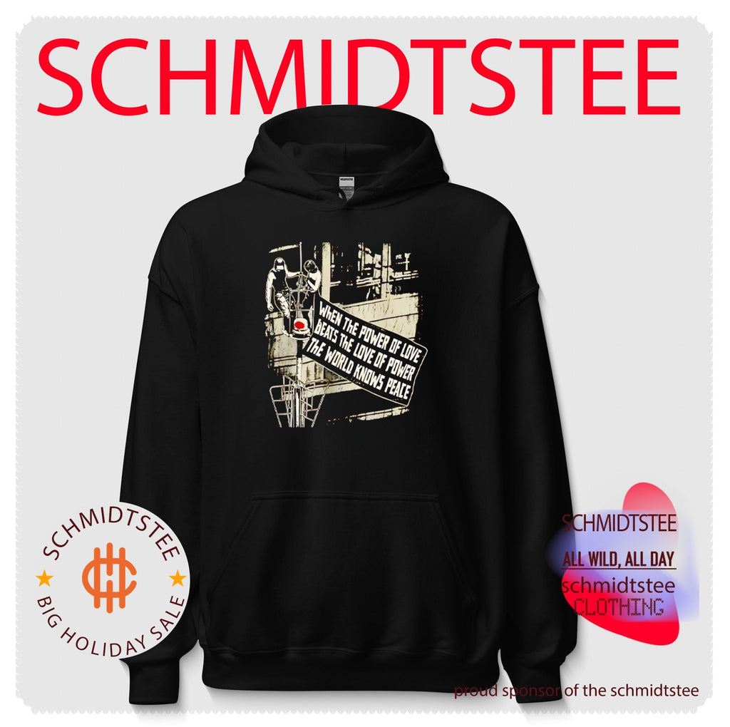 Empire State Building When The Power Of Love Beats The Love Of Power The World Knows Peace Shirt