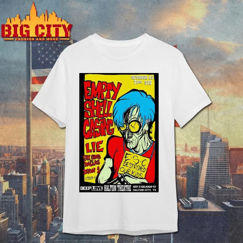 Empty Shell Casing Live Haltom City Texas Poster shirt