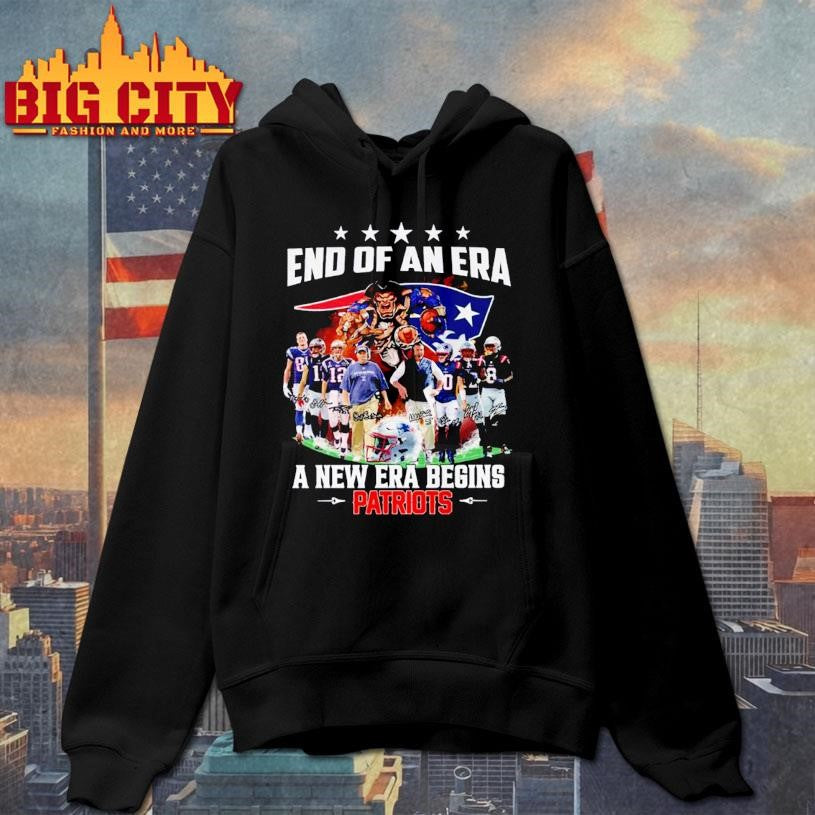 End of An Era A New Era Begins Patriots 2025 Shirt