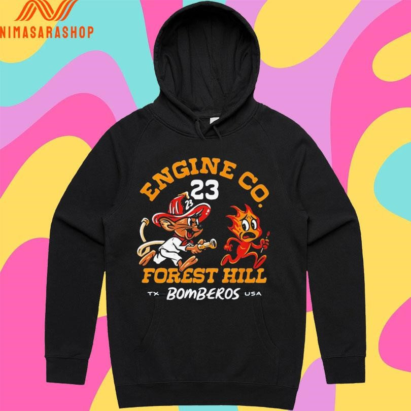 Engine Co 23 Forest Hill Bomberos Tx Usa Shirts