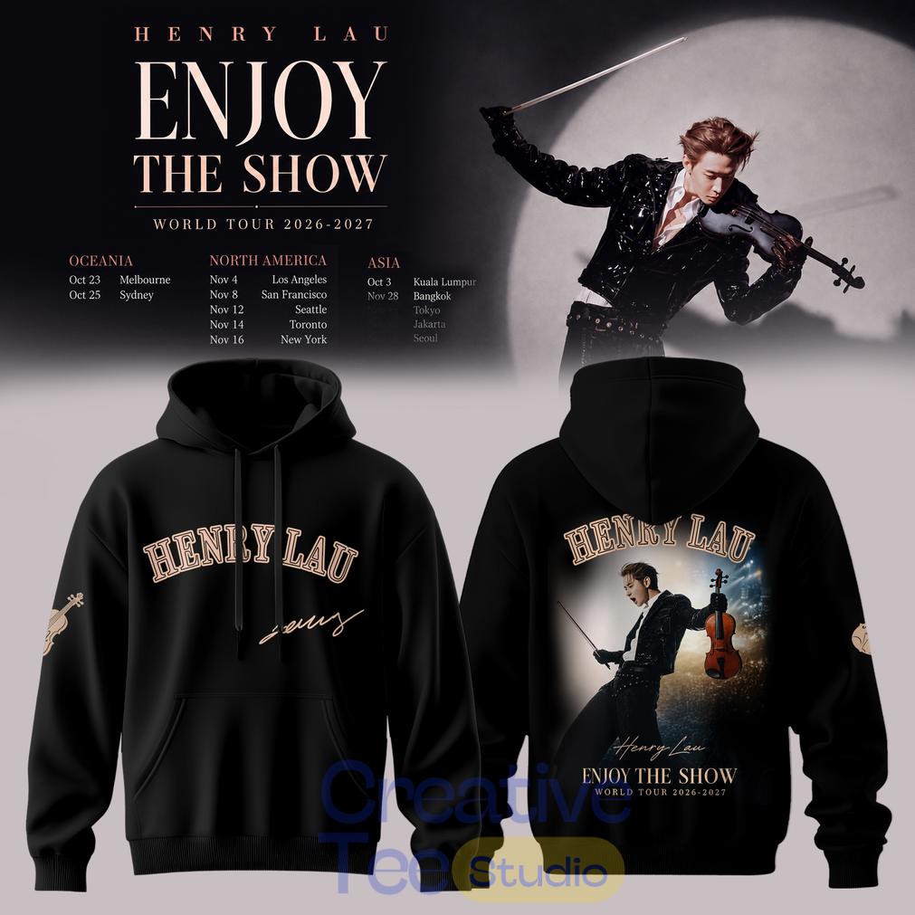 Enjoy The Show World Tour Signature Hoodie