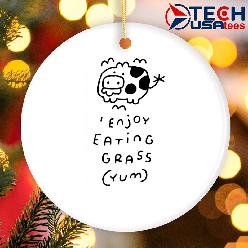 Enjoy eating grass yum shirt