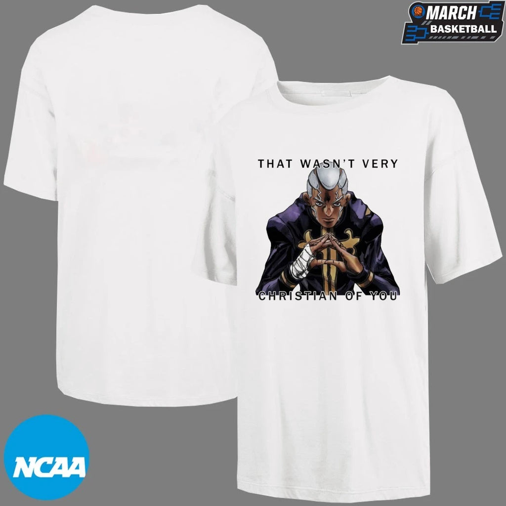 Enrico Pucci That Wasn’t Very Christian Of You T-shirts