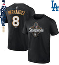 Enrique Hernández Los Angeles Dodgers 2025 World Series Champions Big &amp; Tall Name &amp; Number T-Shirt