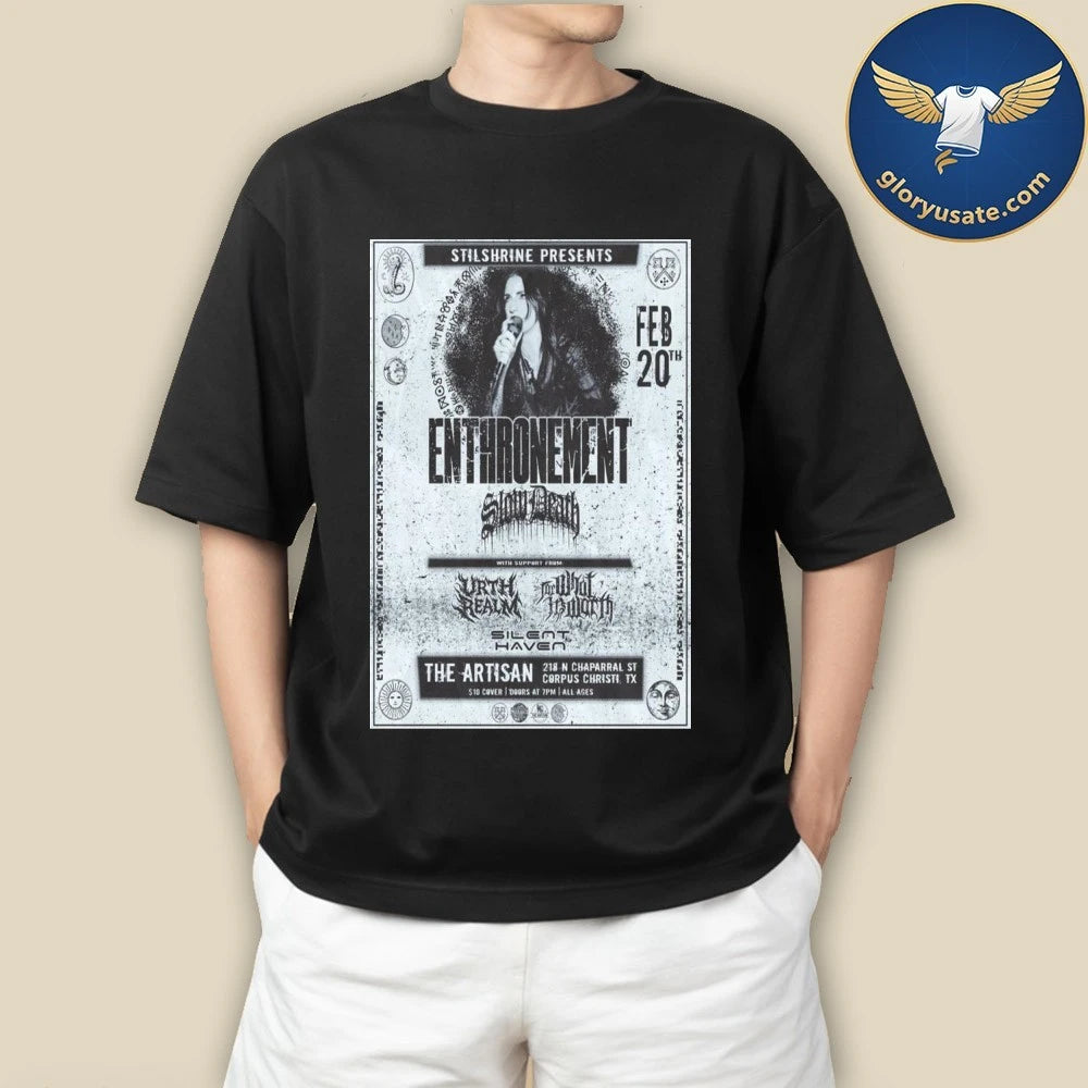 Enthronement Corpus Christi, TX February 20 2026 Concert Poster Shirt