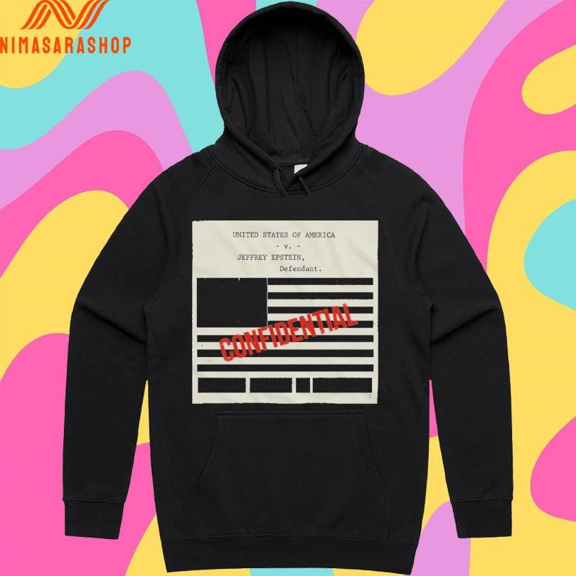 Epstein Files Flag United States Of America V Jeffrey Epstein Defendant Shirts