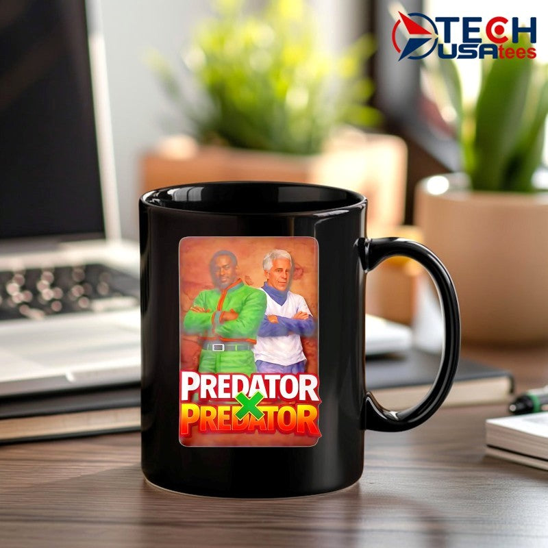 Epstein and Diddy Predator X Predator shirt