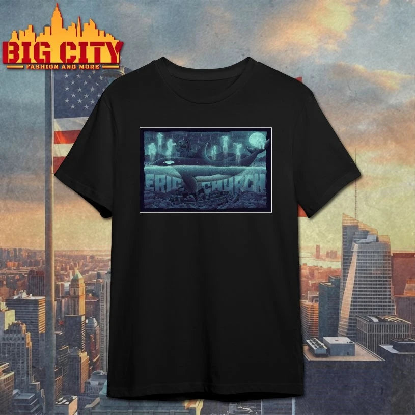 Eric Church BC Canada 2025 Poster shirt