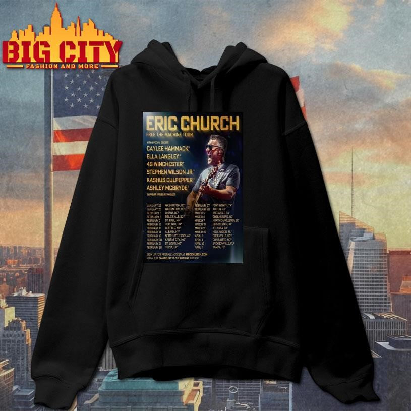 Eric Church Concert Poster 2026 Shirt