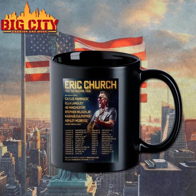 Eric Church Concert Poster 2026 Shirt