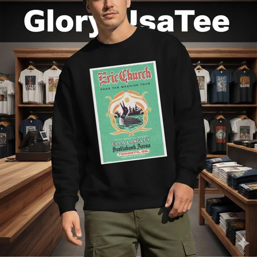 Eric Church Feb 12 2026 Toronto, ON February 12TH, 2026 Poster Shirt