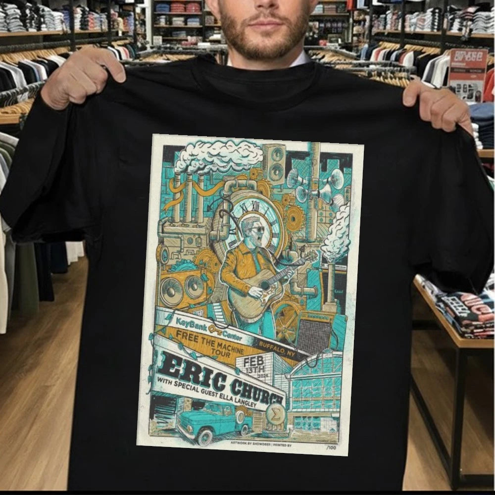 Eric Church Feb 13 2026 Toronto, ON Poster Shirt