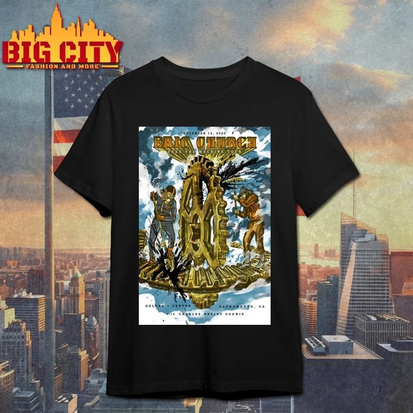 Eric Church Golden 1 Center Sacramento CA Nov 13 2025 Poster Shirt