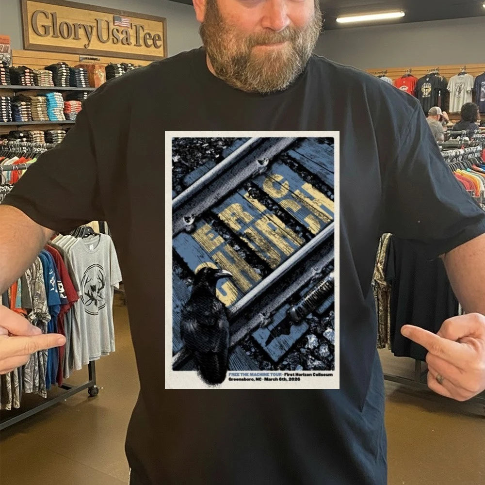 Eric Church Greensboro Mar 6 2026 Poster Shirt