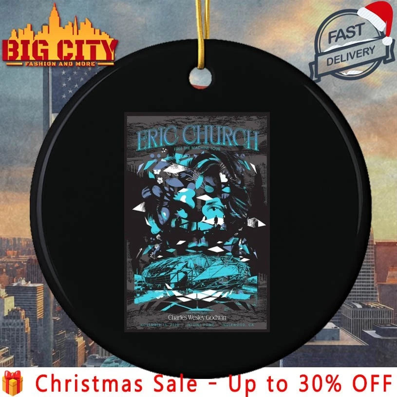Eric Church Inglewood CA On Nov 15 2025 Event Poster Shirt