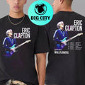 Eric Clapton Us Tour Dates List 2025 New Two Sided Shirt