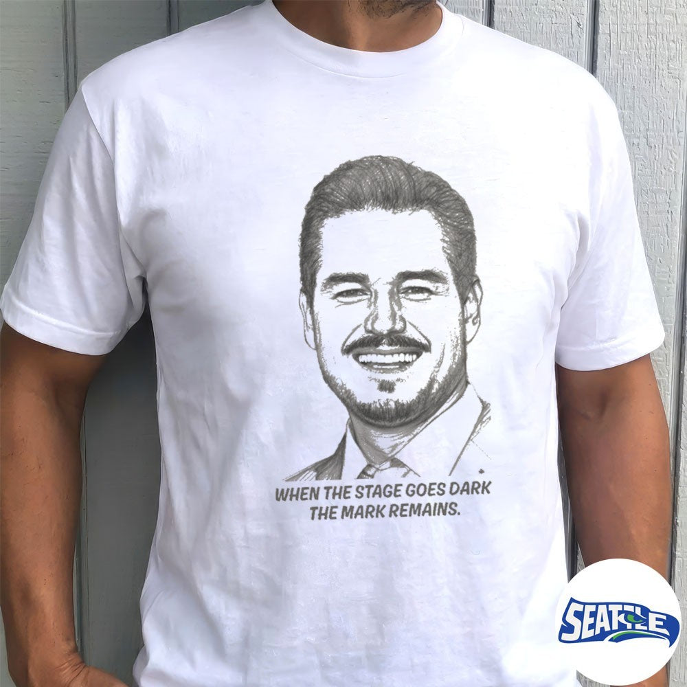 Eric Dane 1972-2026 When The Stage Goes Dark The Mark Remains shirt