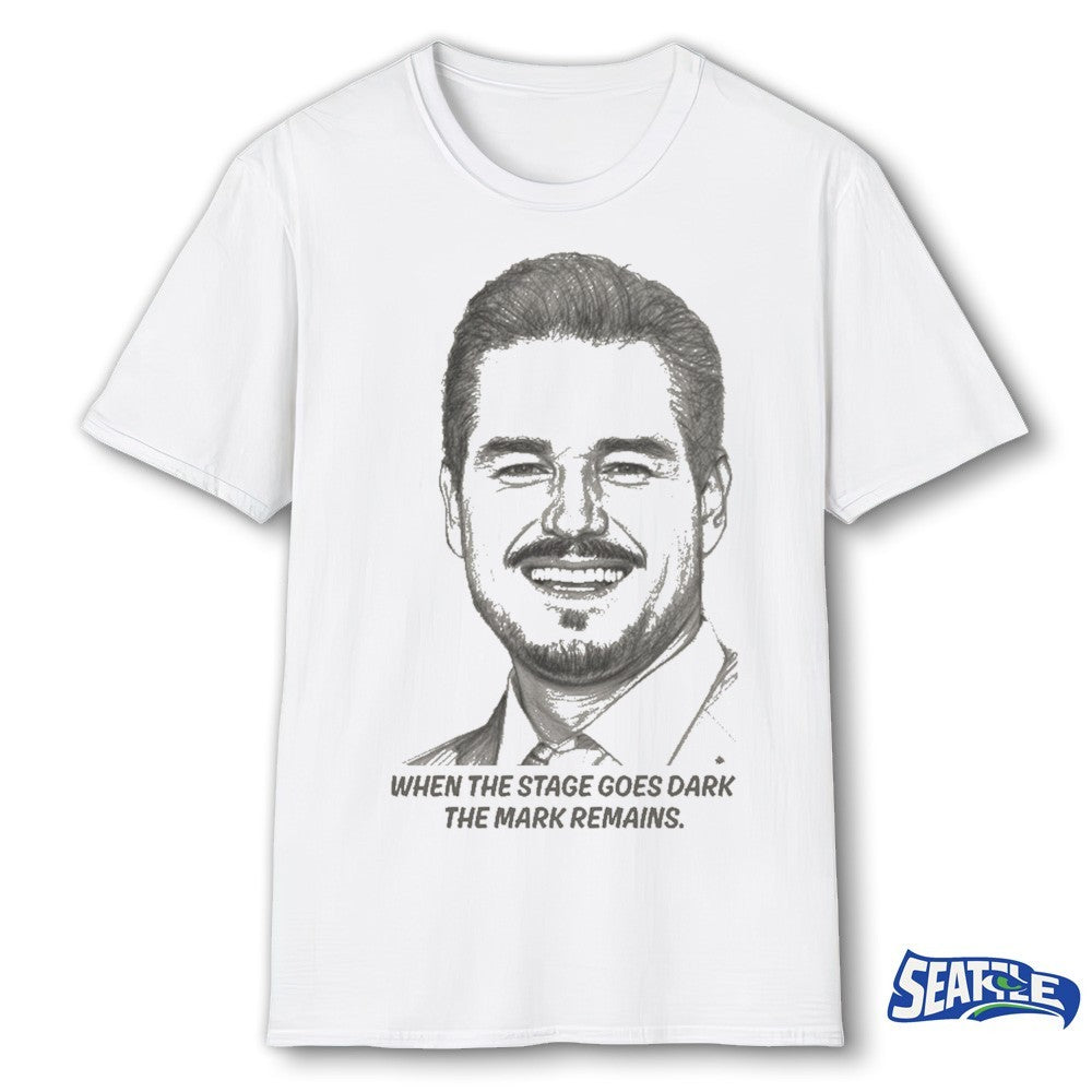 Eric Dane 1972-2026 When The Stage Goes Dark The Mark Remains shirt