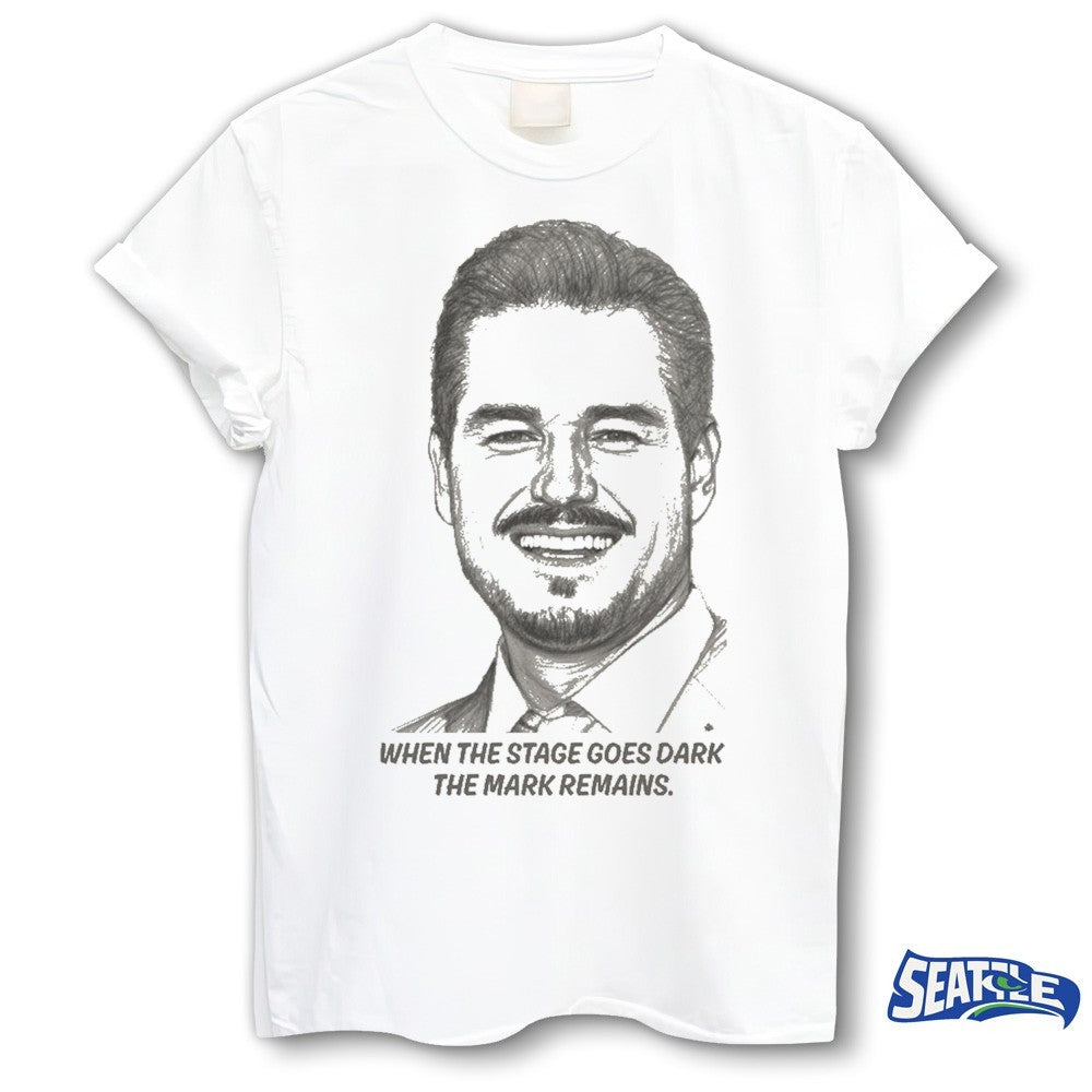 Eric Dane 1972-2026 When The Stage Goes Dark The Mark Remains shirt