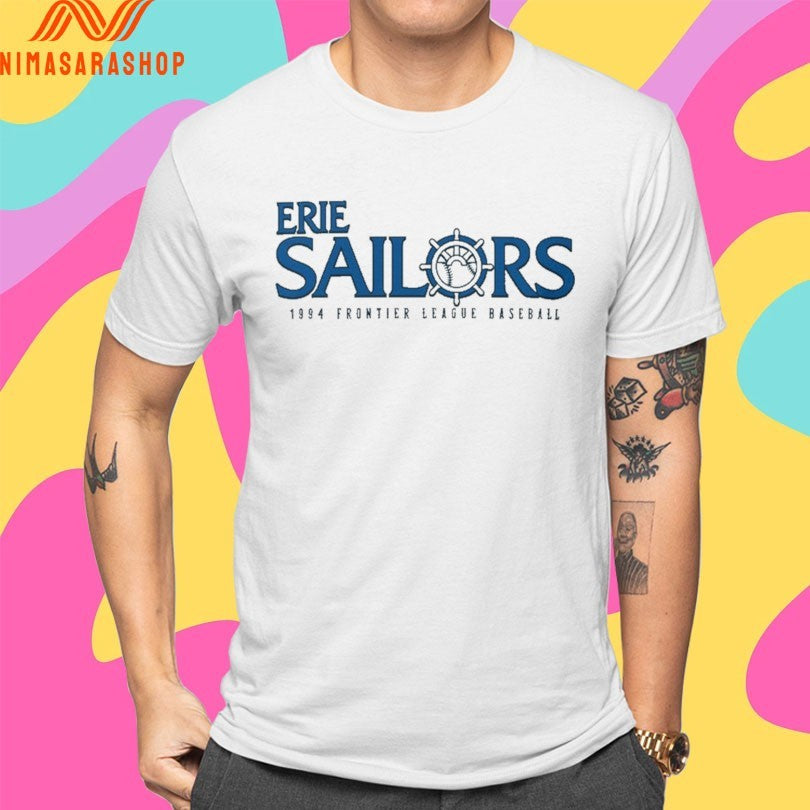Erie Sailors 1994 Frontier League Baseball Shirts