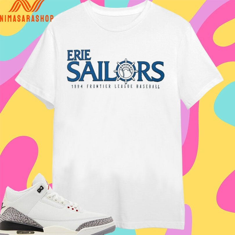 Erie Sailors 1994 Frontier League Baseball Shirts
