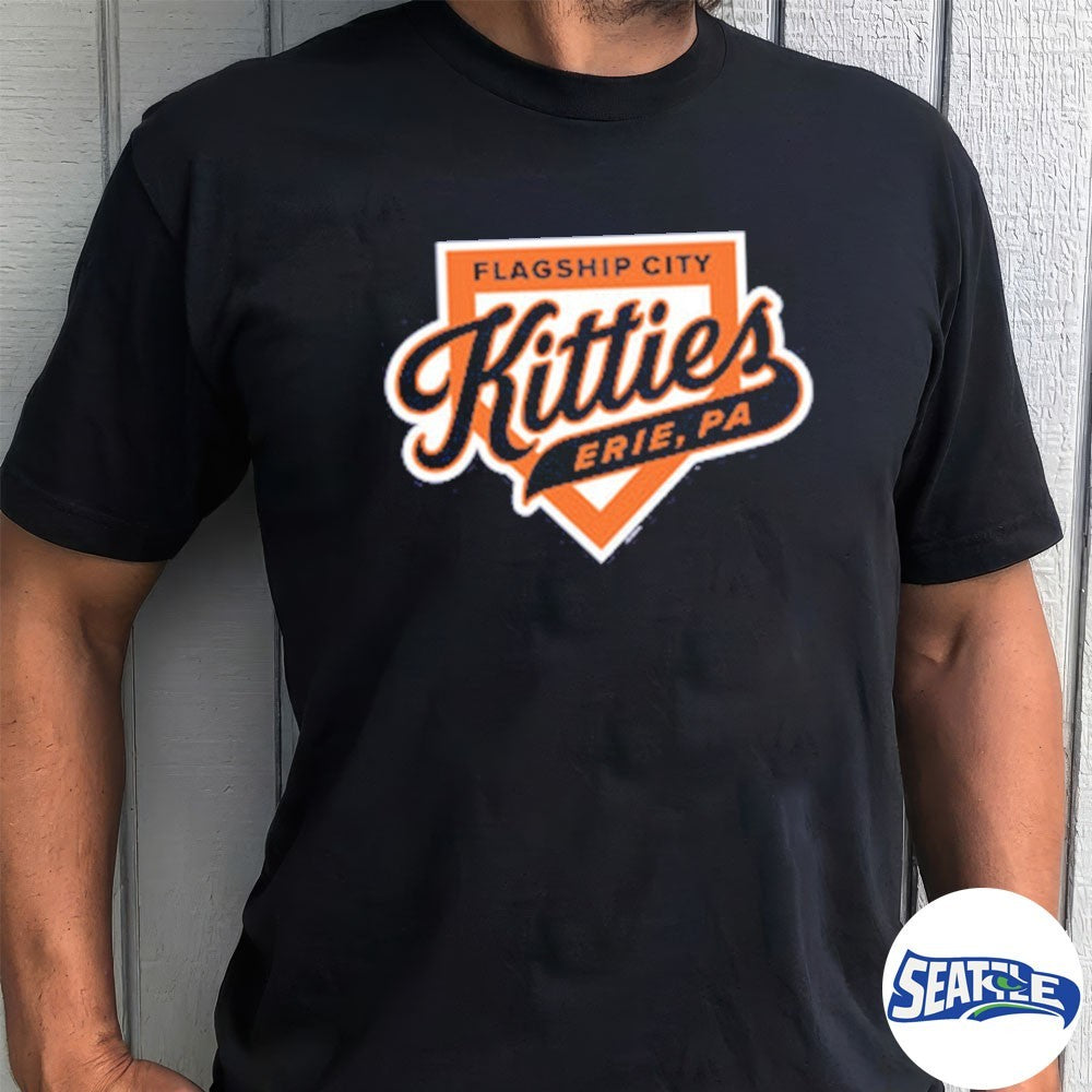 Erie SeaWolves BR Flagship City Kitties Logo shirt