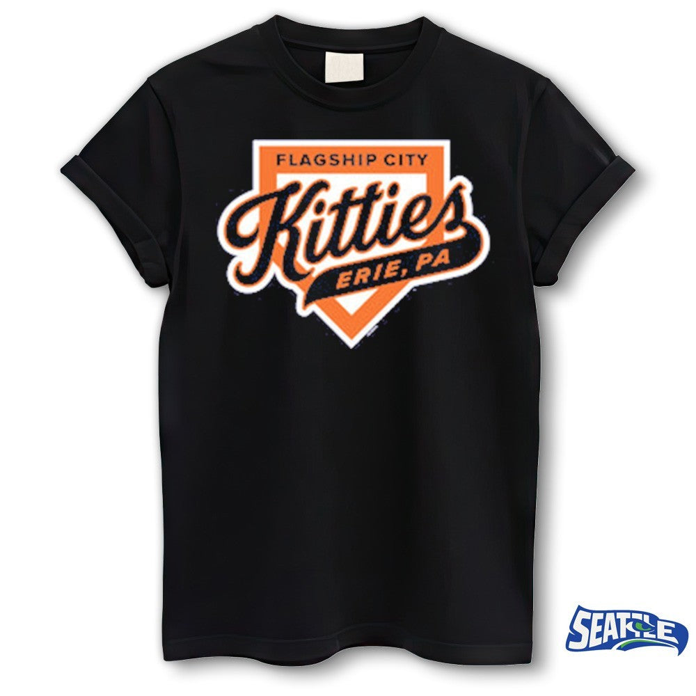 Erie SeaWolves BR Flagship City Kitties Logo shirt