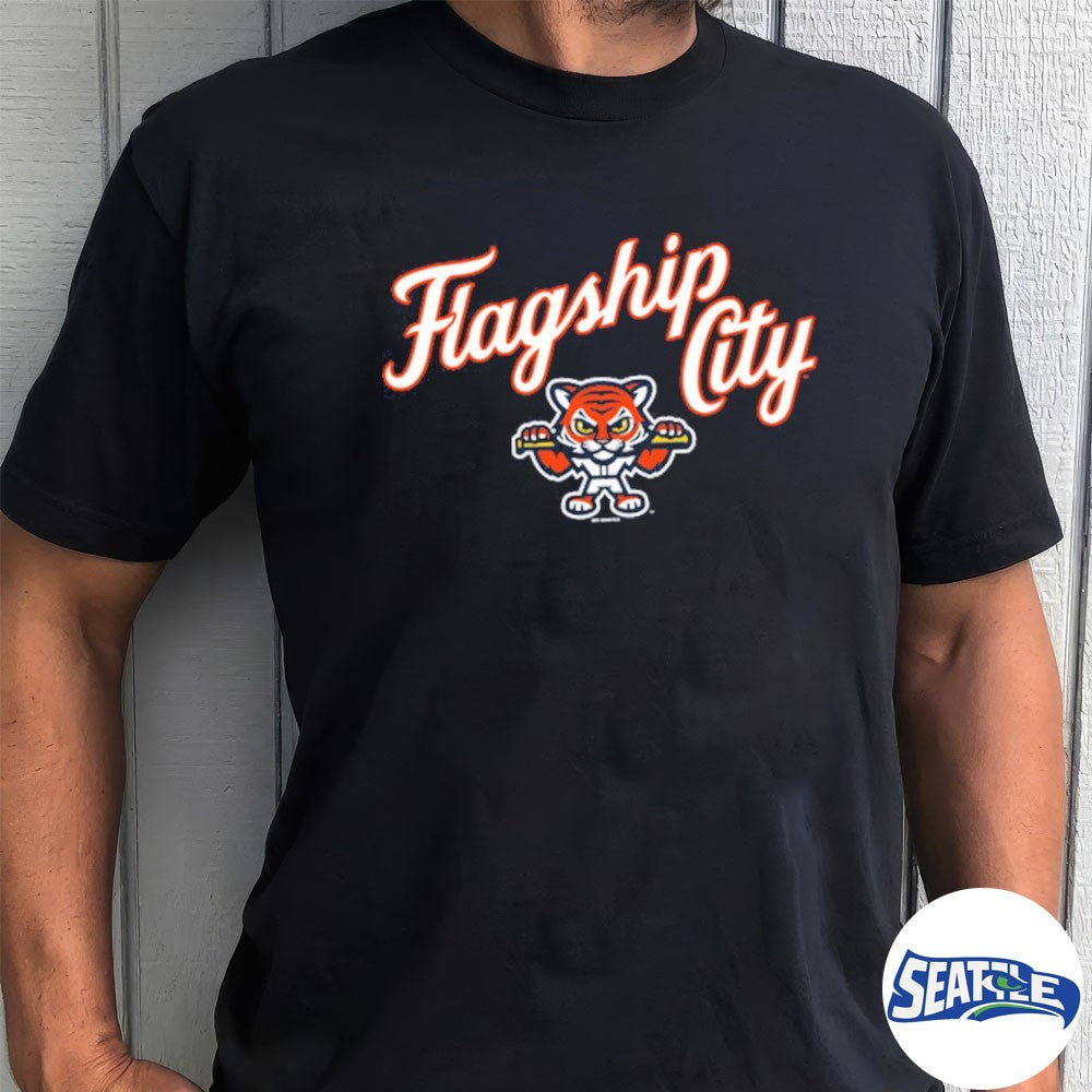 Erie SeaWolves BR Youth Flagship City Kitties Logo shirt