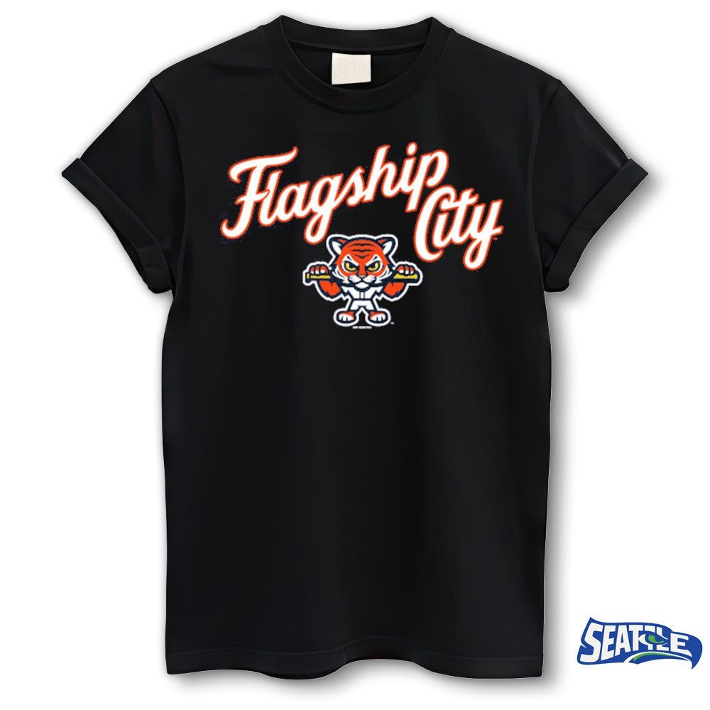 Erie SeaWolves BR Youth Flagship City Kitties Logo shirt