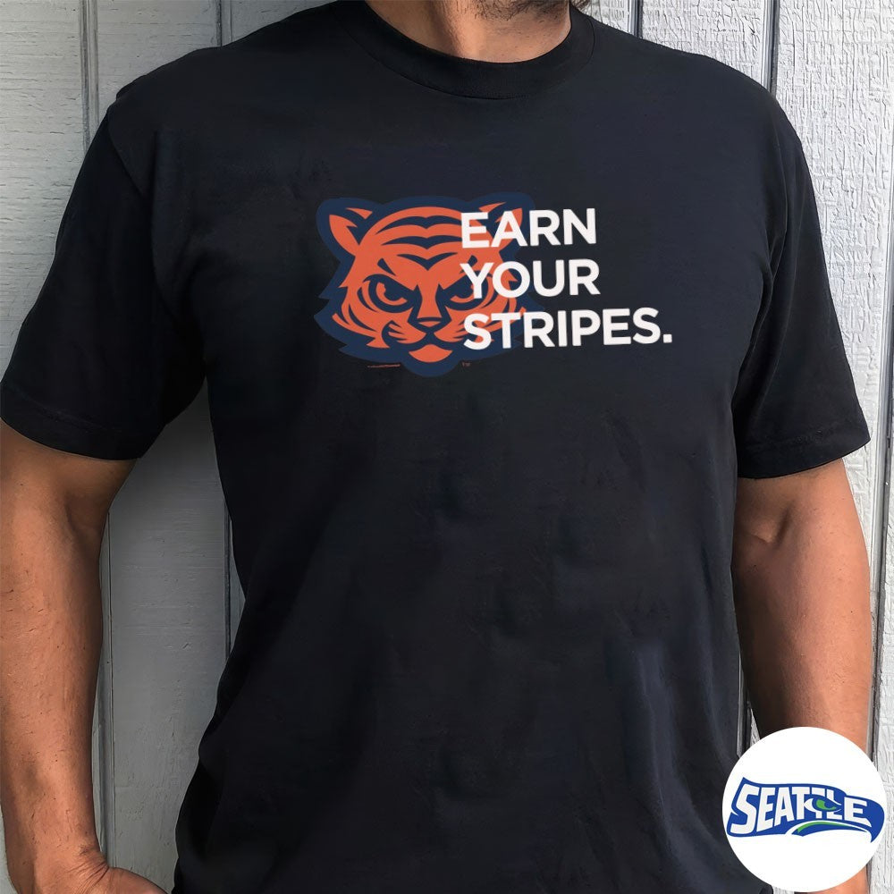 Erie SeaWolves EA Earn Your Stripes shirt