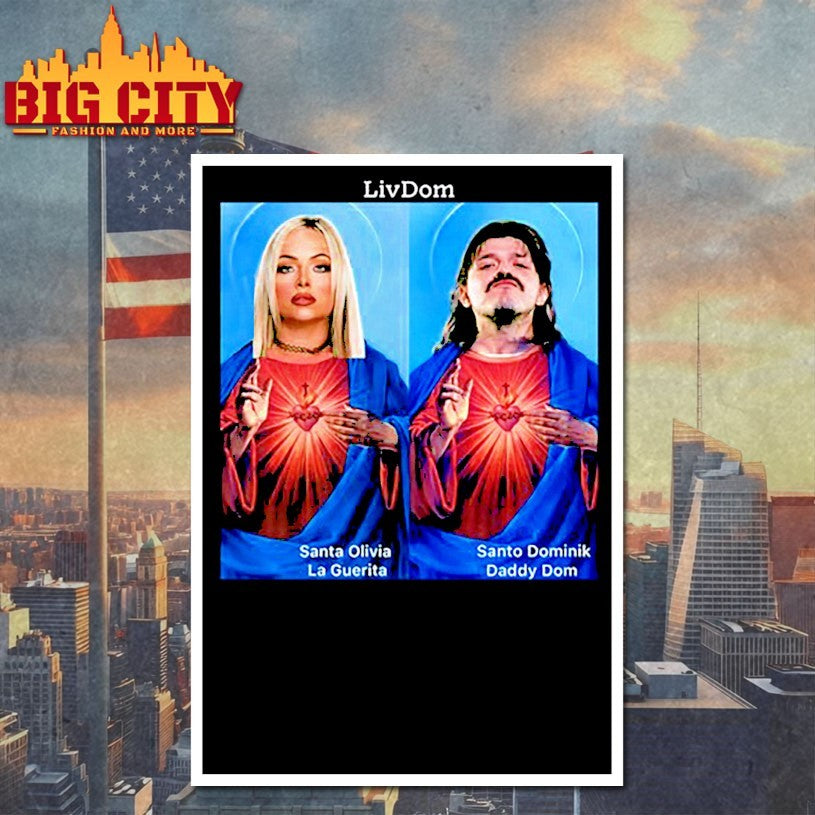 Erliving Livdom Santa Olivia La Guerita And Santo Dominik Daddy Dom Shirts