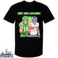Ernest Jones And Sam Darnold Middle Fingers Salute T-shirts