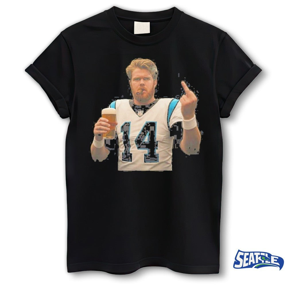 Ernest Jones Sam Darnold Middle Finger Smoking Game Day Shirt