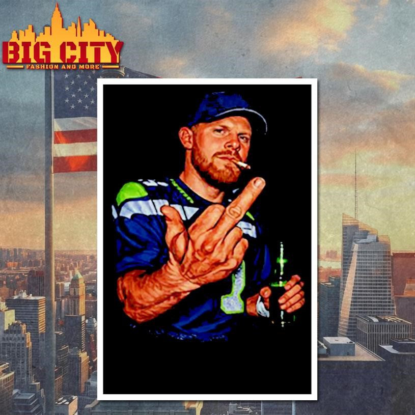 Ernest jones sam darnold middle finger shirt