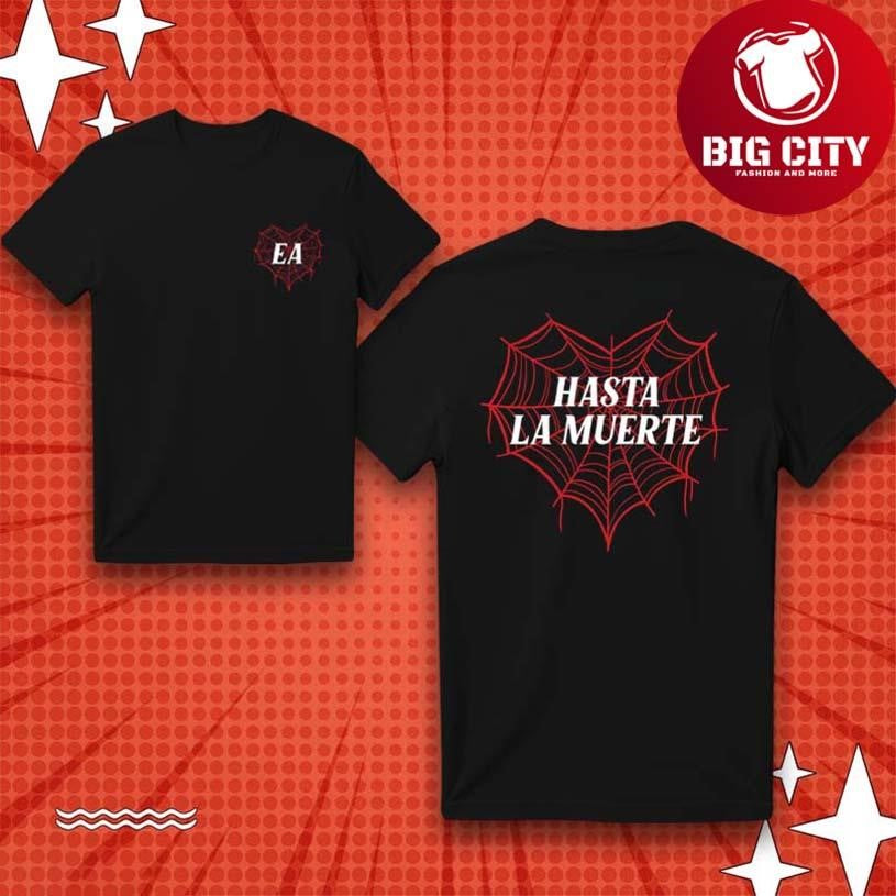 Eslabon Armado Hasta La Muerte Halloween 2025 New Two Sided Shirt