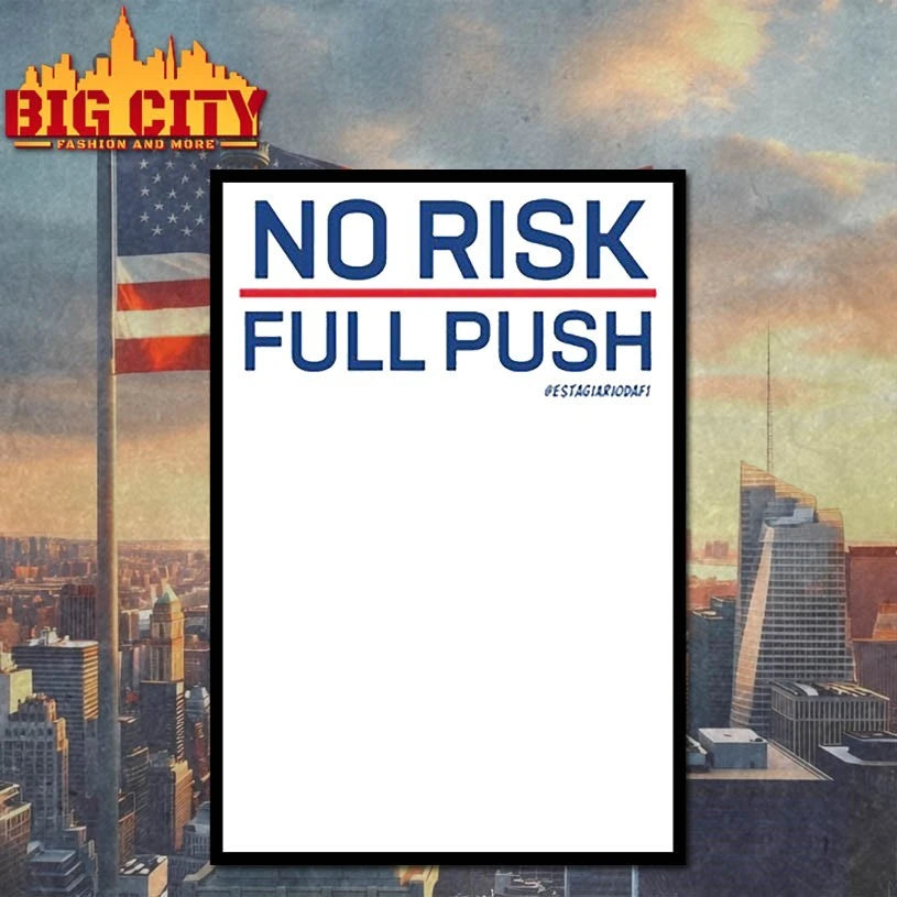 Estagiário F1 No Risk Pull Push shirt