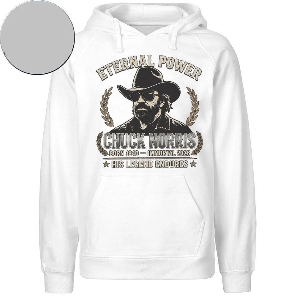 Eternal Power Chuck Norris Born 1940 Immortal 2026 His Legend Endures Shirt