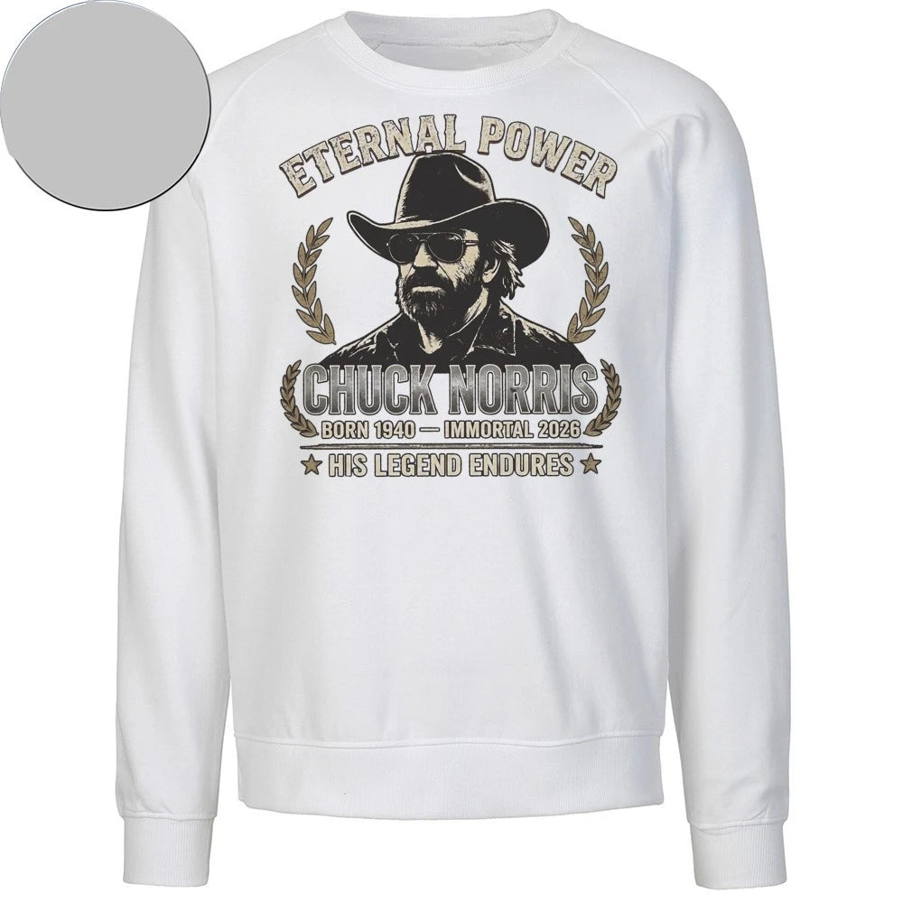 Eternal Power Chuck Norris Born 1940 Immortal 2026 His Legend Endures Shirt